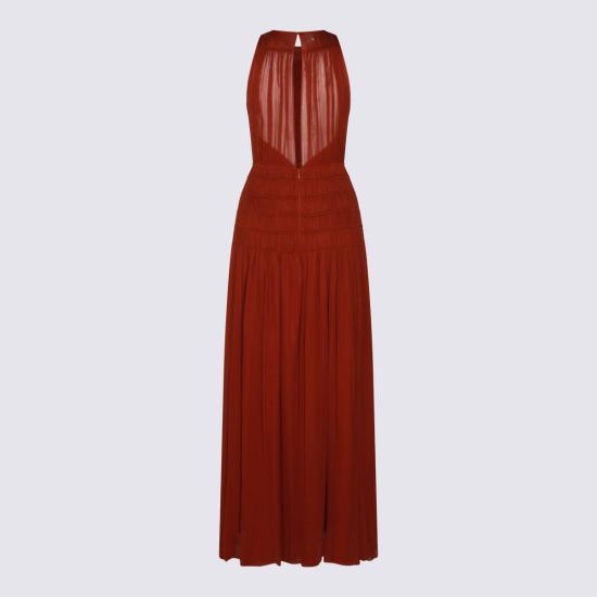 26SS 트윈셋 롱 원피스 261TT2041 S0795513332 BROWN HENNA - TWINSET