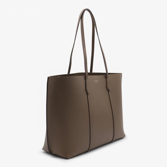 26SS 토리버치 레더 페리 토트백 169476 250 - TORY BURCH