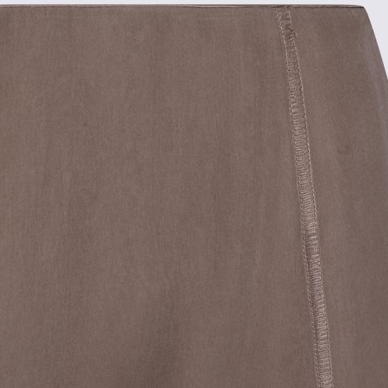 26SS 브루넬로 쿠치넬리 롱 스커트 MF940G3877 C8909 ROPE - BRUNELLO CUCINELLI