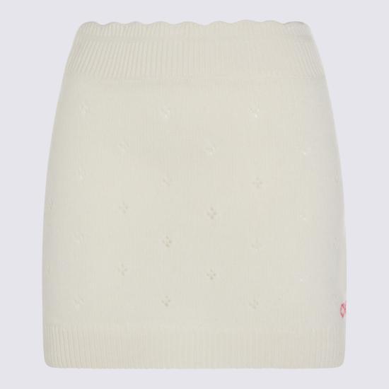 25FW 끌로에 미디 스커트 CH25WMJ06590 107 ICONIC MILK