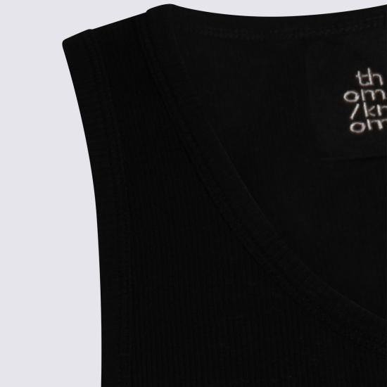 26SS 톰크롬 민소매 티셔츠 MTS94701 11 BLACK - THOM KROM