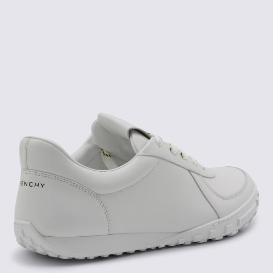26SS 지방시 글라이드 레더 스니커즈 BH00B4 H1X1100 White - GIVENCHY