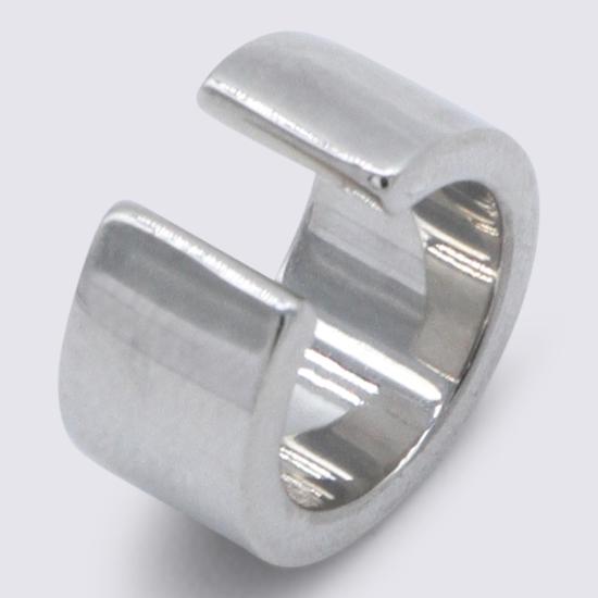 26SS MM6 메종마르지엘라 반지 SM6VG0113 P6469951 POLISHED PALLADIUM - MM6 MAISON MARGIELA