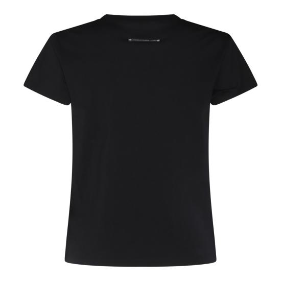 26SS MM6 메종마르지엘라 뉴메릭 코튼 저지 티셔츠 S52GC0327 M20170900 BLACK - MM6 MAISON MARGIELA