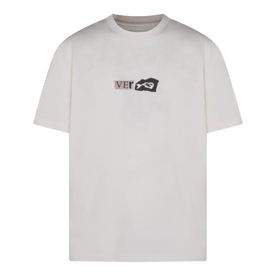26SS 와이쓰리 반팔 티셔츠 KQ9749 CHALK WHITE