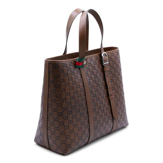 26SS 구찌 토트백 850218 AAFWQ2741 BROWN - GUCCI