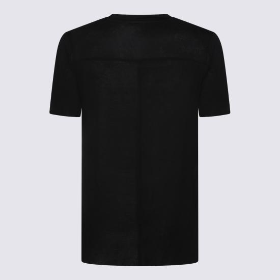 26SS 톰크롬 반팔 티셔츠 MTS95401 11 Black - THOM KROM