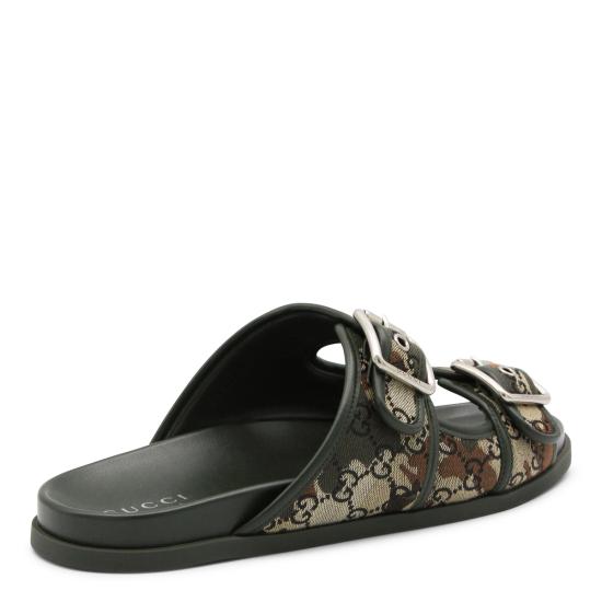 26SS 구찌 뮬/슬리퍼 831830 FAFNO8467 CAMO - GUCCI