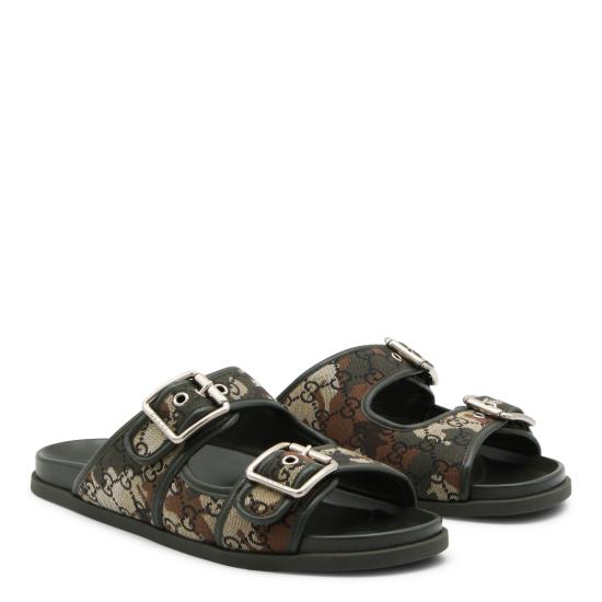 26SS 구찌 뮬/슬리퍼 831830 FAFNO8467 CAMO - GUCCI