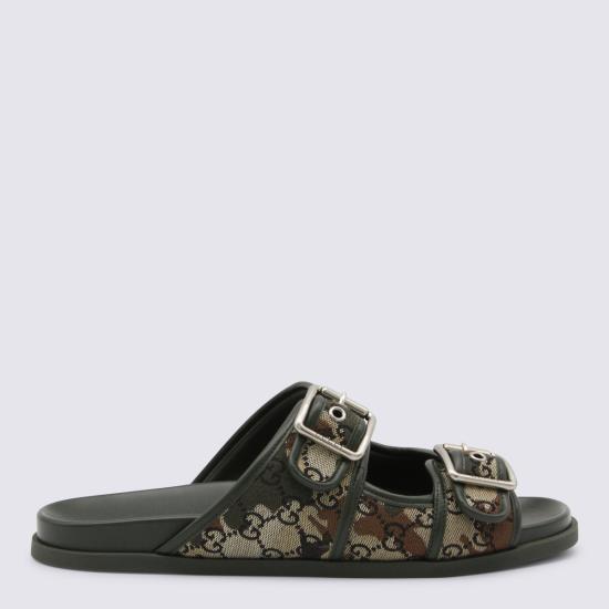 26SS 구찌 뮬/슬리퍼 831830 FAFNO8467 CAMO - GUCCI