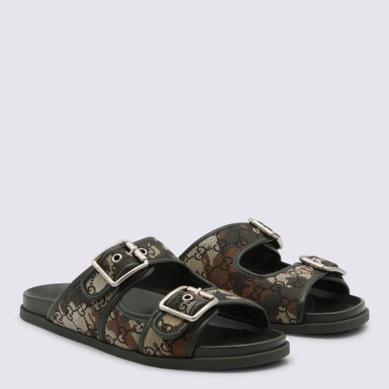26SS 구찌 뮬/슬리퍼 831830 FAFNO8467 CAMO - GUCCI