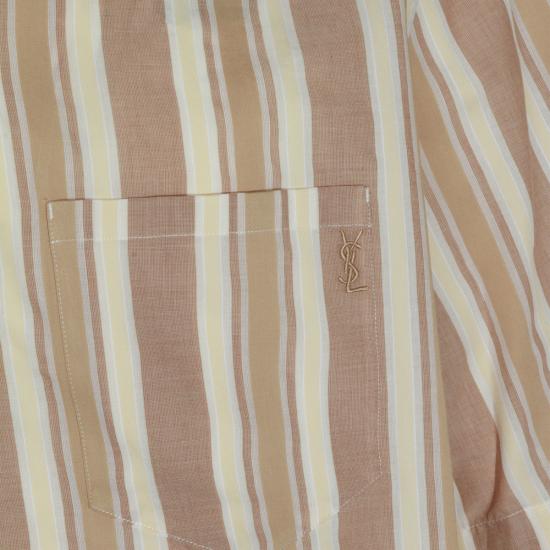 26SS 생로랑 반팔 셔츠 859775 Y2N582726 Pink - SAINT LAURENT