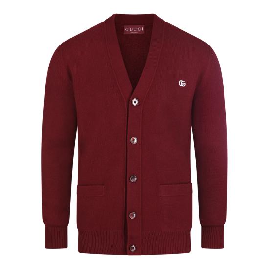 26SS 구찌 가디건 815009 XFAU6013 RED