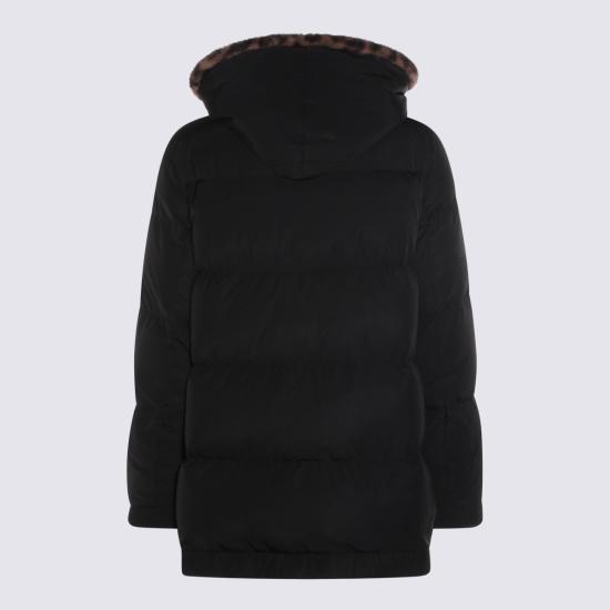 25FW 루 안드레아 코트 YZ204050 LUW5MAT2BLACK BLACK LEOPARD - LOU ANDREA