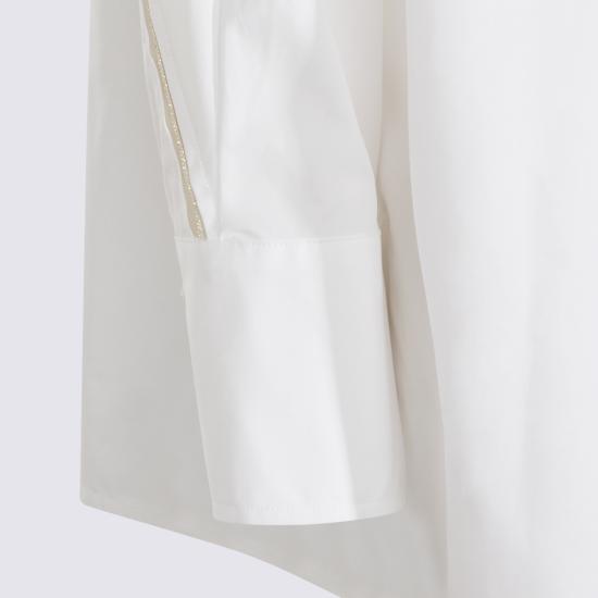 26SS 파비아나 필리피 셔츠 CAD266F309 L58221 BIANCO - FABIANA FILIPPI