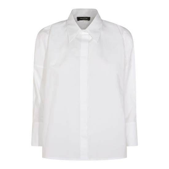 26SS 파비아나 필리피 셔츠 CAD266F309 L58221 BIANCO