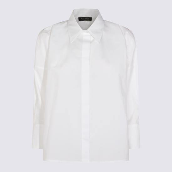 26SS 파비아나 필리피 셔츠 CAD266F309 L58221 BIANCO - FABIANA FILIPPI