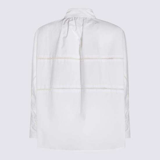26SS 파비아나 필리피 셔츠 CAD266F309 L58221 BIANCO - FABIANA FILIPPI