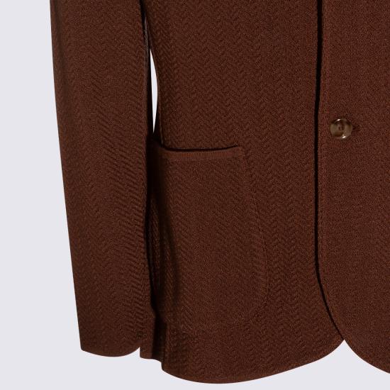26SS 라르디니 수트 자켓 CNCLJM56 PA66008420 Marrone - LARDINI