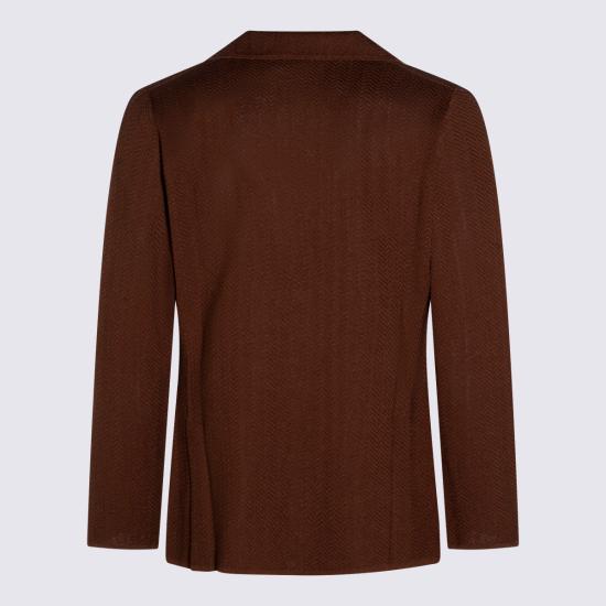 26SS 라르디니 수트 자켓 CNCLJM56 PA66008420 Marrone - LARDINI