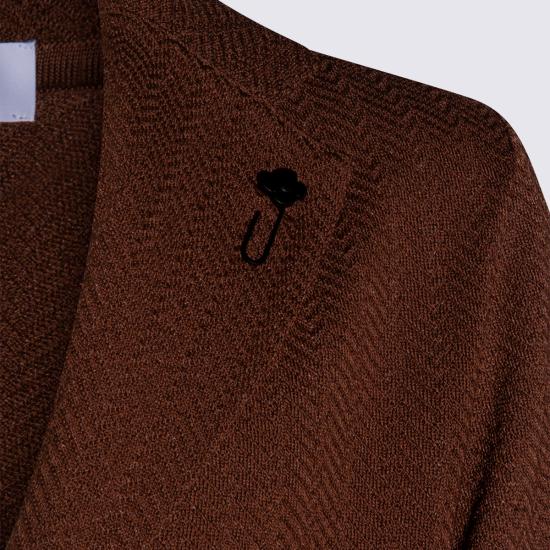 26SS 라르디니 수트 자켓 CNCLJM56 PA66008420 Marrone - LARDINI