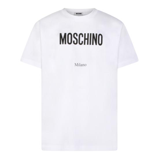 26SS 모스키노 반팔 티셔츠 261ZZ0713 02411001 WHITE