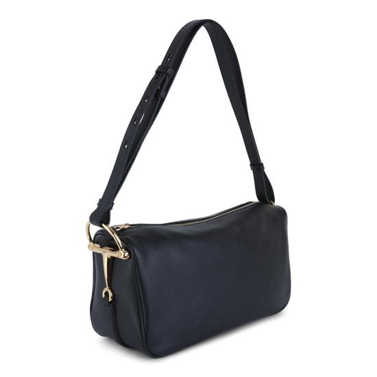 26SS 구찌 하프 홀스빗 미디엄 숄더백 860787 AAFDM1000 BLACK - GUCCI