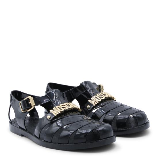 26SS 모스키노 샌들 MB16501G0O G20000 BLACK - MOSCHINO
