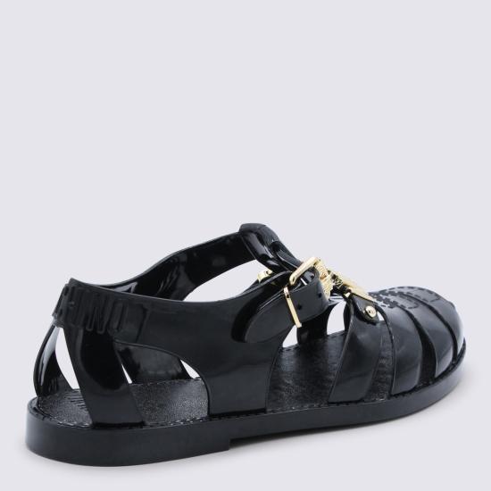 26SS 모스키노 샌들 MB16501G0O G20000 BLACK - MOSCHINO