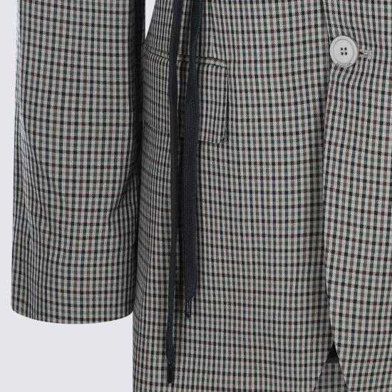 26SS 발렌시아가 랩 테일러드 재킷 857365 TTO382866 KHAKI BROWN - BALENCIAGA