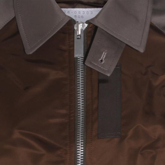 26SS 사카이 봄버 자켓 2608303 606 BROWN GREY - SACAI