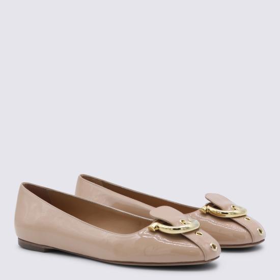 26SS 살바토레 페라가모 플랫 슈즈 790253 01K989003 Biscotti - SALVATORE FERRAGAMO