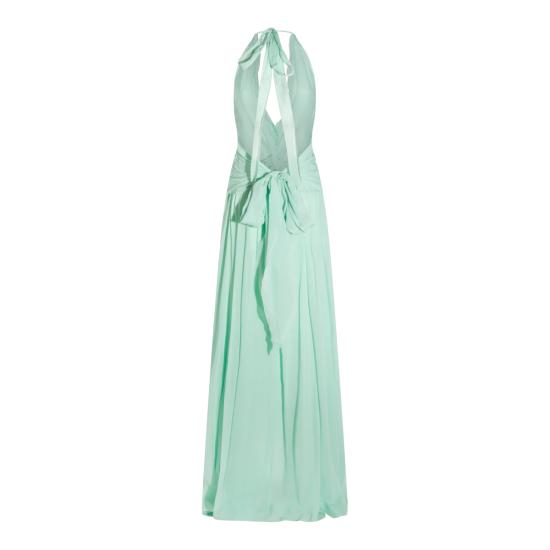 26SS 블루마린 롱 원피스 P622A803A N0477 GREEN LILY - BLUMARINE