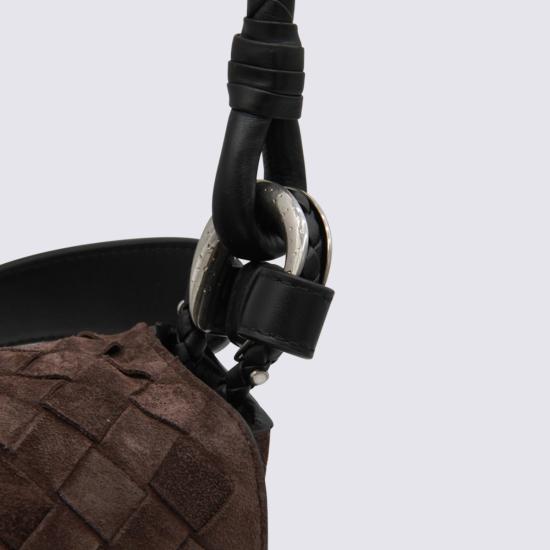 25FW 보테가베네타 스웨이드 숄더백 795074 V1QE52610 FONDANT - BOTTEGA VENETA