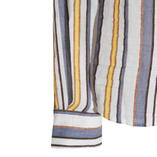 25FW 셀린느 블라우스 RC06H0855 GAS3 CHALK YELLOW BLUE - CELINE