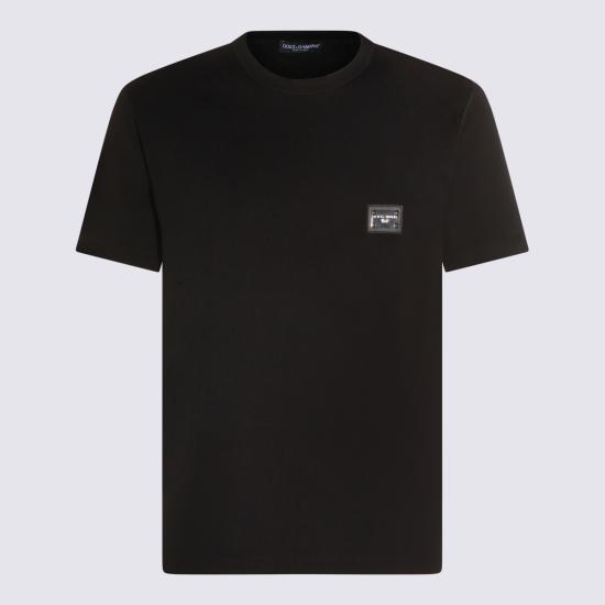 26SS 돌체앤가바나 반팔 티셔츠 G8PT1T G7P1BN0000 Black