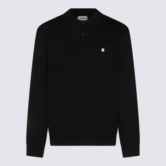 26SS 칼하트 WIP 롱슬리브 매디슨 폴로 I036162 0D2XX Black