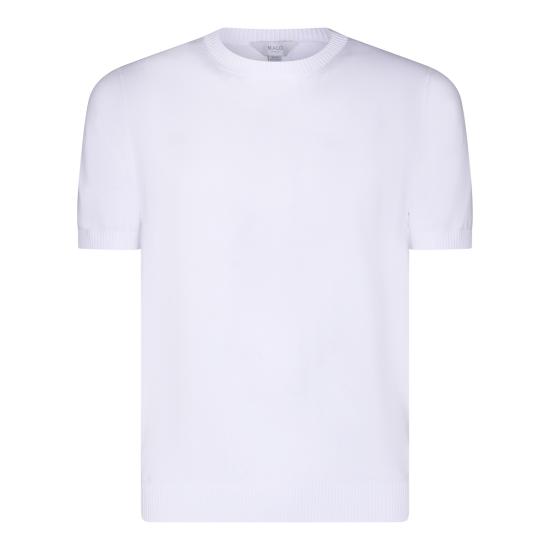 26SS 말로 반팔 티셔츠 UXA389 F3L27E105 BIANCO