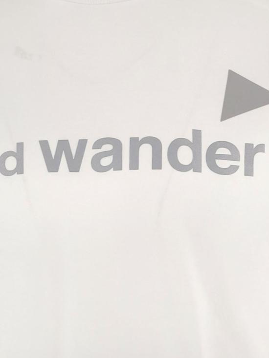 26SS 앤드원더 반팔 티셔츠 5746184074030 WHITE DOM - AND WANDER