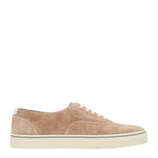 26SS 브루넬로 쿠치넬리 리버스 카프스킨 스니커즈 MZUPIGZ334 CMZ39 TAUPE
