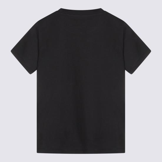 26SS [키즈] 몽클레어 티셔츠 L19548C00010 89AFV999 Black - MONCLER