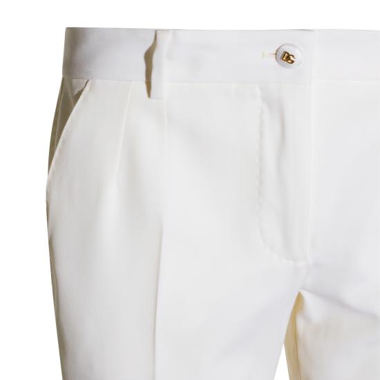26SS 돌체앤가바나 울 트라우저 FT0CXT FUBGCW0001 BIANCO - DOLCE & GABBANA