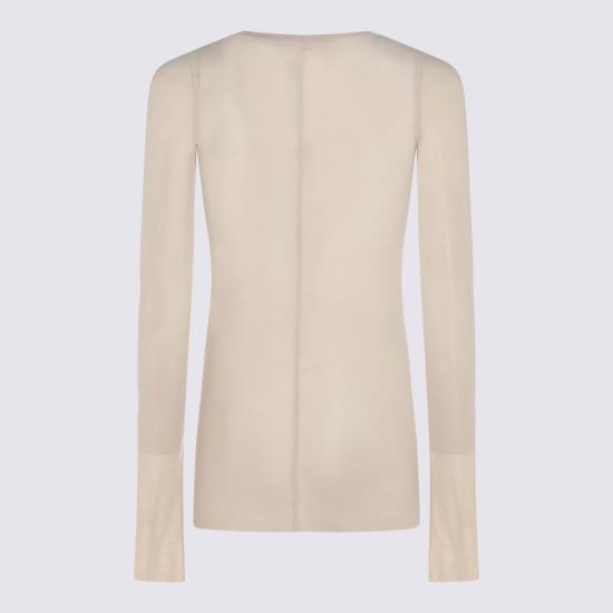 26SS 릭 오웬스 스웨터 RU01F2250 RC138 SAND - RICK OWENS