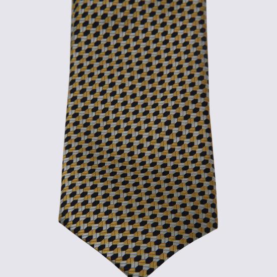 25FW 에르메네질도제냐 넥타이 Z2C85TA2 1P8YE1 Yellow - ERMENEGILDO ZEGNA