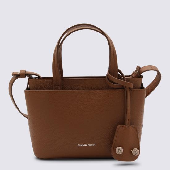 26SS 파비아나 필리피 토트백 BGD266A861 M0021264 MARRONE - FABIANA FILIPPI