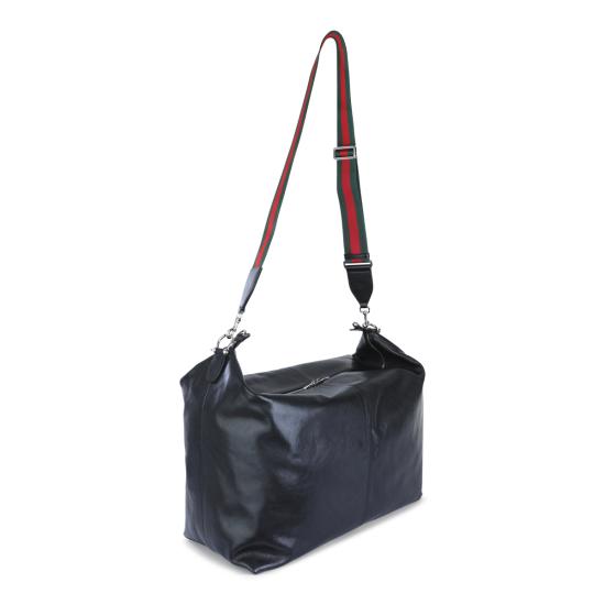 26SS 구찌 브레라 레더 라지 크로스백 864485 AAGDQ1053 BLACK - GUCCI