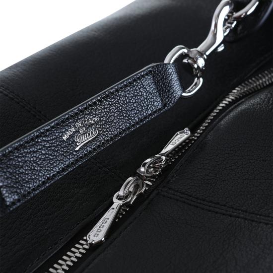 26SS 구찌 브레라 레더 라지 크로스백 864485 AAGDQ1053 BLACK - GUCCI