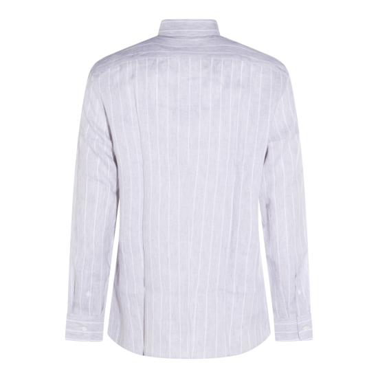 26SS 브루넬로 쿠치넬리 긴팔 셔츠 MA6860627 C102 PEARL - BRUNELLO CUCINELLI