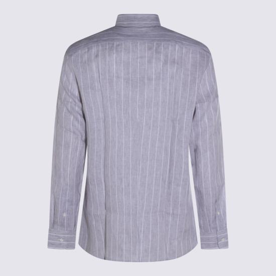 26SS 브루넬로 쿠치넬리 긴팔 셔츠 MA6860627 C102 PEARL - BRUNELLO CUCINELLI