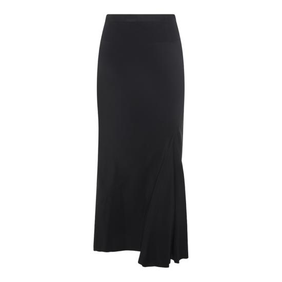 26SS 릭 오웬스 롱 스커트 RP01F6334 CC09 BLACK - RICK OWENS
